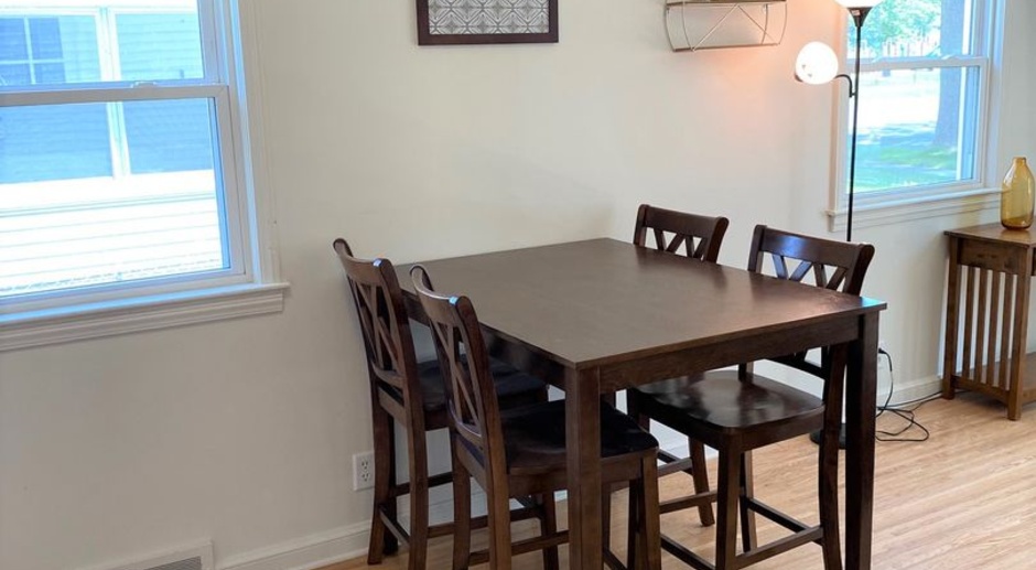 Fully Furnished 5 bedroom 1.5 Bathrooms Student House near UofR with Off Street Parking! 
