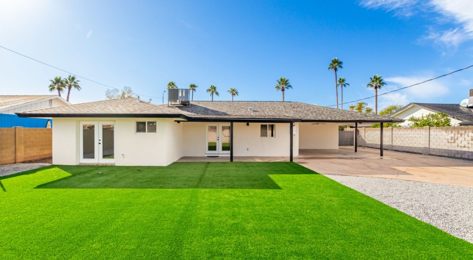 4 bedroom 2 bath remodeled house for rent (Granite Reef and Chaparral)