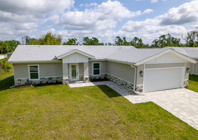 Houses Near WATER & SOLAR INCLUDED - BRAND NEW 3 bed / 2 bath / Office / 2 car garage! 4172 Leesburg Ave North Port