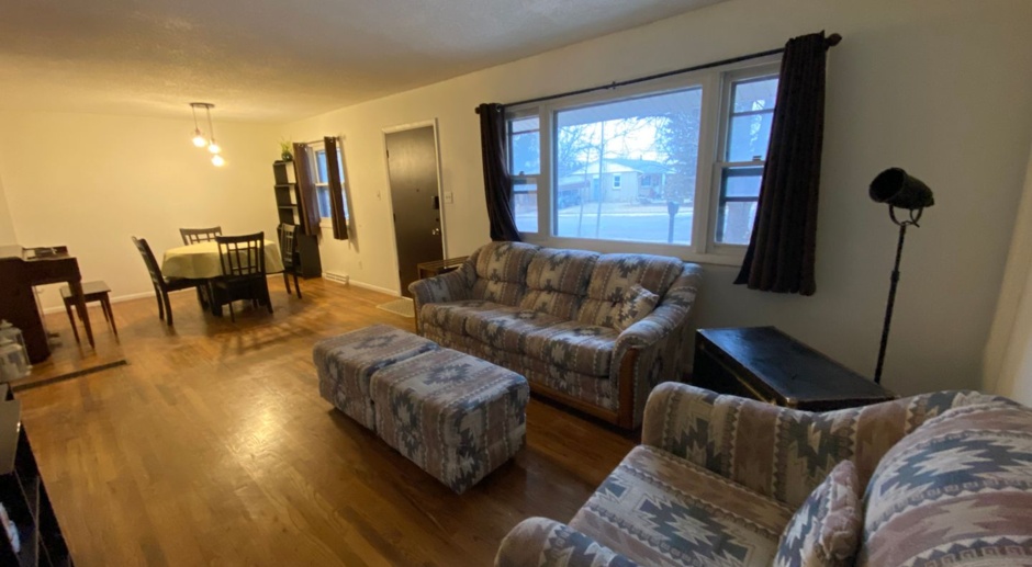 Fully Furnished 4 Bed/2 Bath- Move In Ready Now!  