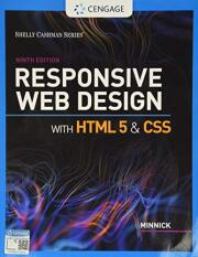 Responsive Web Design with HTML 5 & CSS (MindTap Course List)