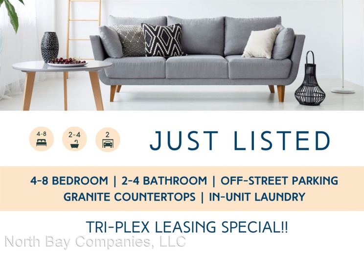 New Construction Triplex Now Leasing - In the Heart of Dinkytown!