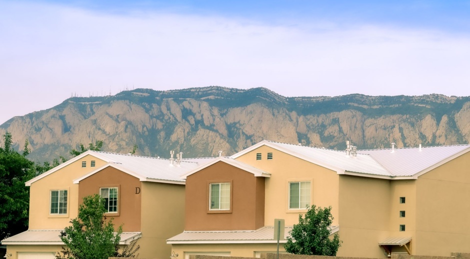 Tramway Townhomes in NE-Sandia Foothills - Urban Living double master!
