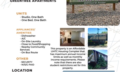 Apartments Near EOU Green Tree Apartments for Eastern Oregon University Students in La Grande, OR