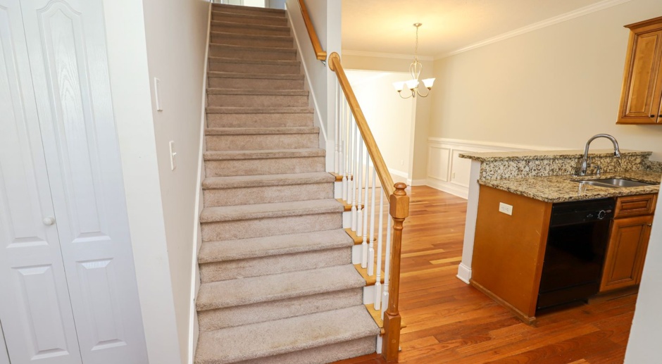 Four Bedroom Townhome off of Wheeler Rd! 