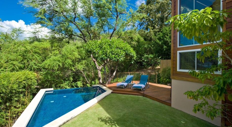 Ocean view, Private home, Open-air, Pool, Diamond Head, Luxury, Casa de Makalei