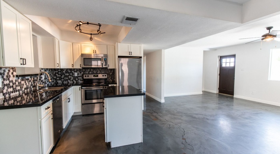 GORGEOUS, COMPLETELY REMODELED 5 BEDROOM, 3 BATH HOME WITH FULL GUEST HOUSE!