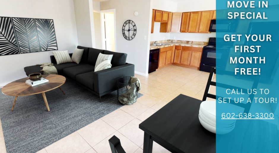 *MOVE IN SPECIAL* Downtown Phoenix Living at The Palms Downtown - Remodeled 2 Bed 1 Bath Apartment Close To Everything! - FREE WiFi!