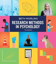 Research Methods in Psychology: Evaluating a World of Information
