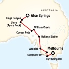 The Red Centre to Melbourne
