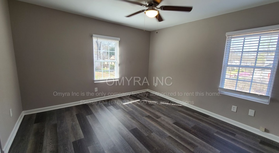 Cute House Convenient to I-20, Large Master Suite! Walk to the Atlanta BeltLine!