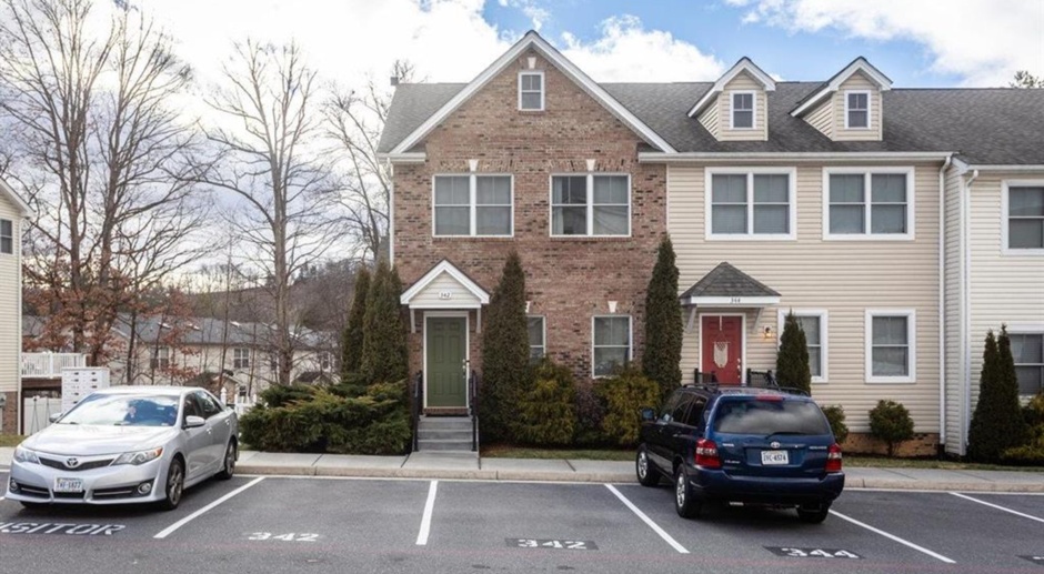 Spacious Townhouse for rent in Harrisonburg