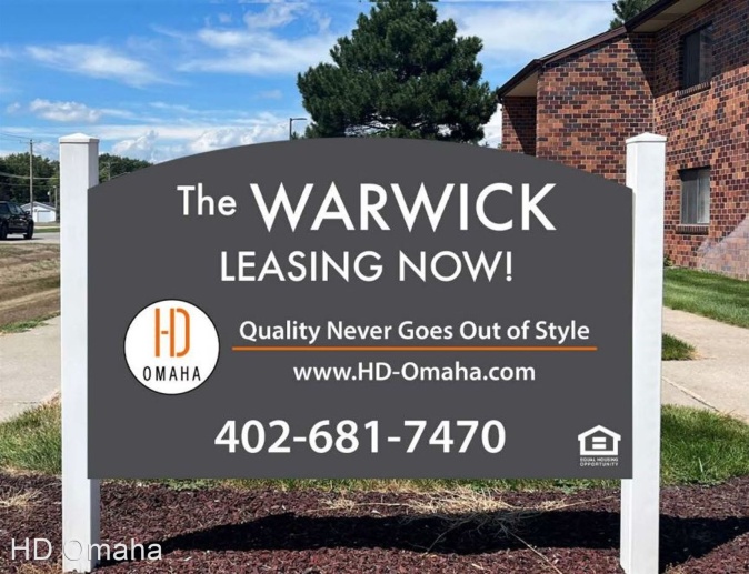 New owners! New look.  The Warwick of Norfolk.  Now leasing 1, 2 and 3 bedrooms!