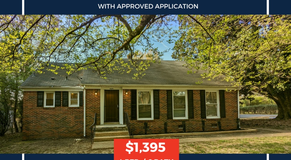 Half Off First Full Month of Rent With Approved Application!