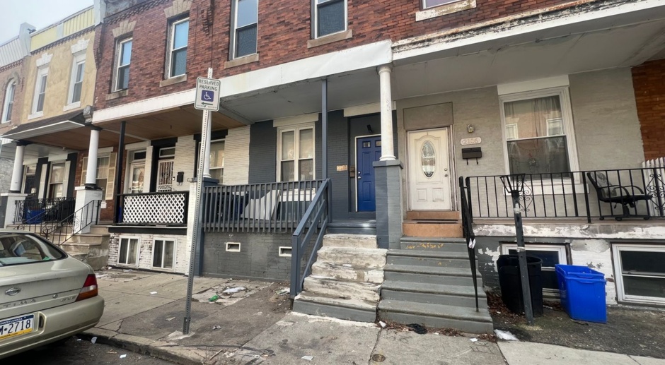 Charming 3 Bedroom Classic Philly Home w/ 1.5 Baths | SECTION 8 READY!