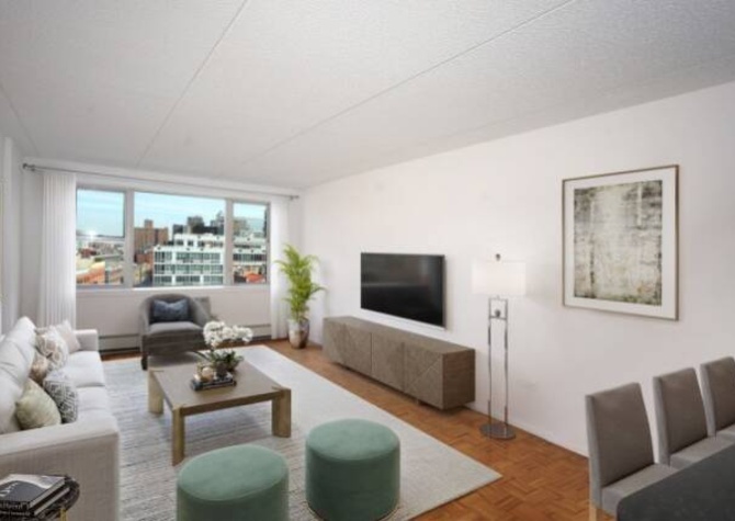 Apartments Near THE MURRAY HILL - Large 1 Bed/Flex 2 with Abundant Sunlight. 24 Hr Doorman bldg w/Roof Deck, Attended Garage. Pet Friendly. No Fee. OPEN HOUSE THUR 12:30-5 & SAT/SUN 11-2 BY APPT ONLY. 