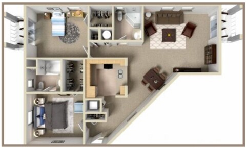 Apartments Near Florida Beautiful 2/2 Ready For Move In !!!  for Florida Students in , FL