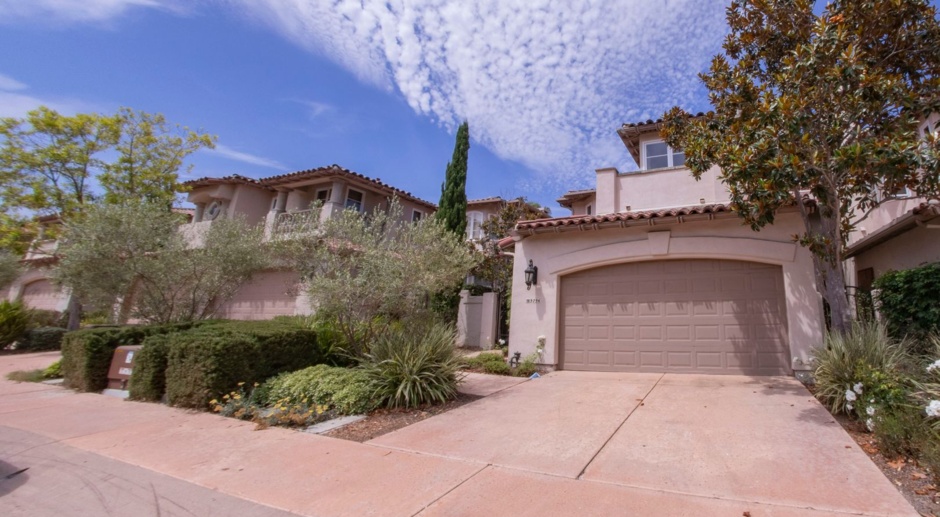 4BR 2.5BA House in gated community of Blackhorse, across from UCSD with 2 Car Garage Pet Friendly Washer Dryer