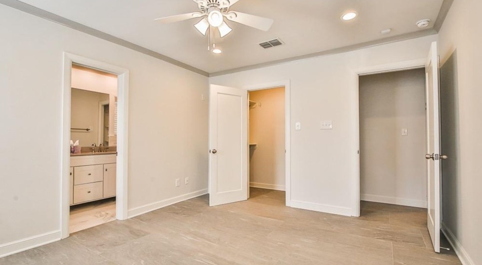 Exquisitely updated 3/2 blocks from Tech. 