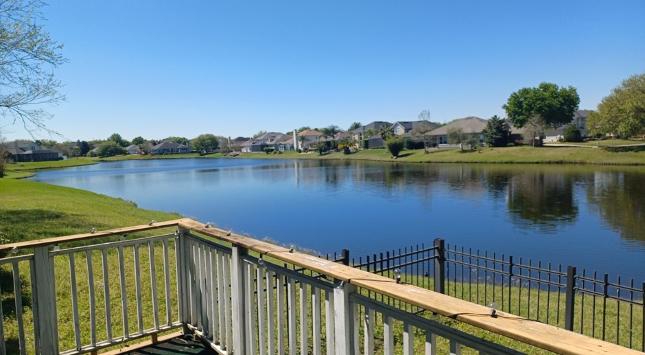 Lake View Home in Gated Community