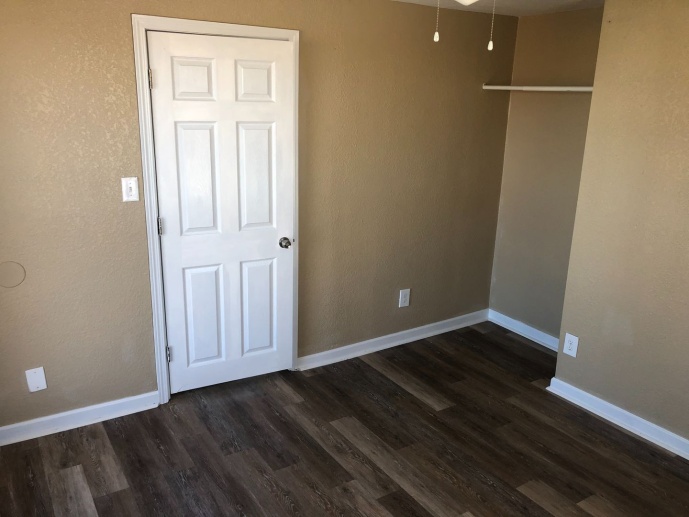 Upstairs 2 bedroom  bath - new flooring and paint!!