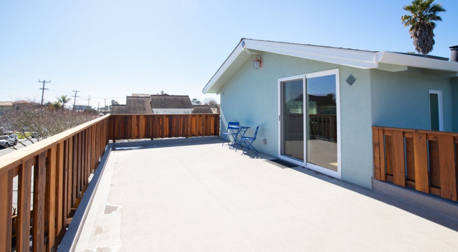 Monthly 30+  Vacation Rental in the Heart Santa Cruz, Newly Remodeled and Beautiful!