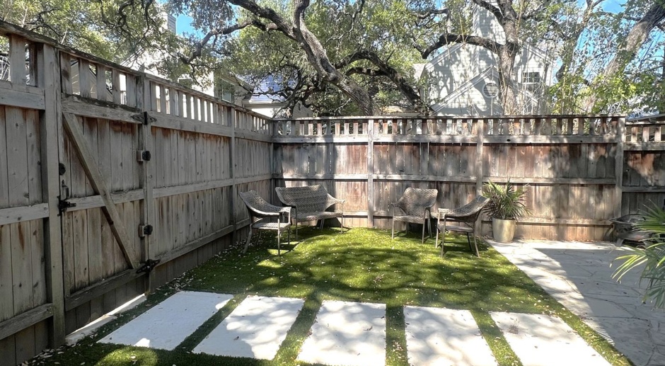 Furnished 3-bedroom in Travis Heights with Downtown Views!