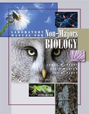 Laboratory Manual for Non-Majors Biology